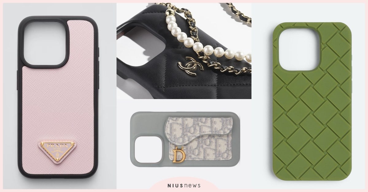7款「精品手機殼」推薦！BV「抹茶巧克力磚」萬元有找、PRADA櫻花粉春天必入！ 2024精品手機殼推薦、PRADA、CHANEL、DIOR、BOTTEGAVENETA、MAISON KITSUNÉ、BURBERRY、 LOUISVUITTON、