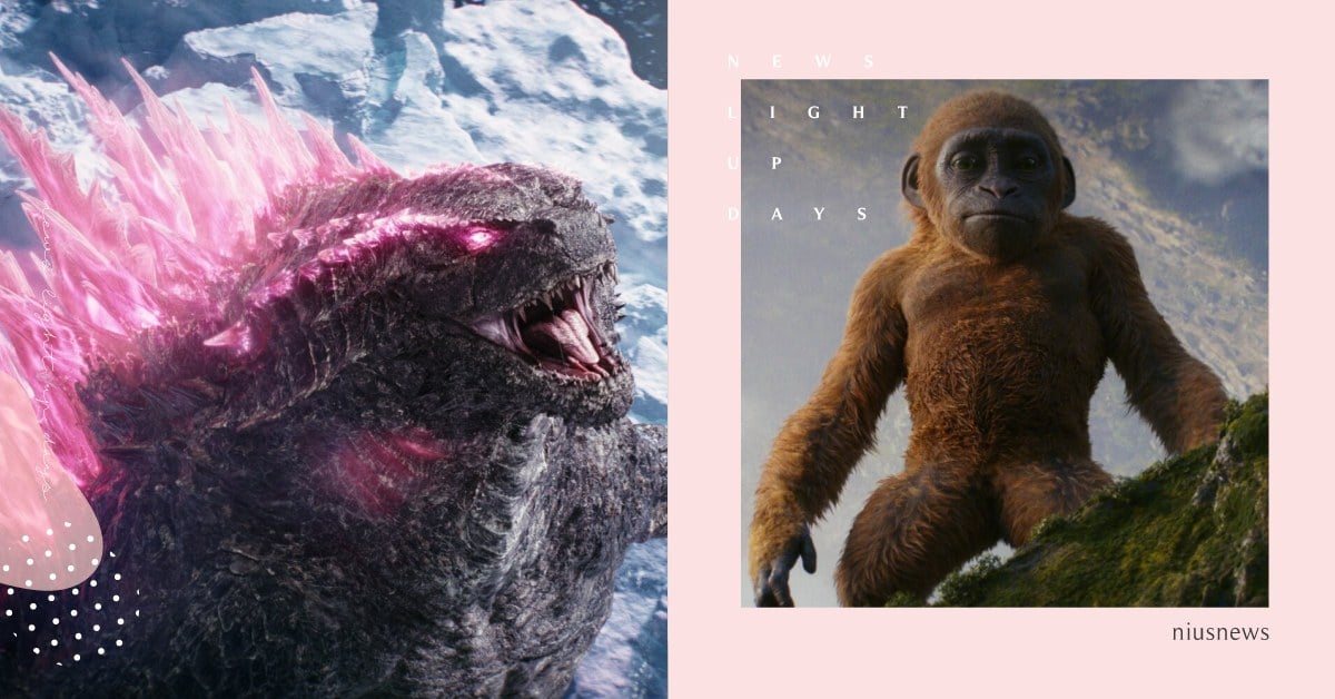 《哥吉拉與金剛：新帝國》4大怪獸角色知識！哥吉拉身高最高？刀疤王武器是骨鞭？ 哥吉拉與金剛：新帝國、哥吉拉身高、金剛身高、小酷、刀疤王