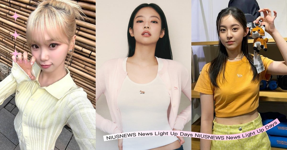 Maison Kitsuné冰淇淋「狐狸寶寶」韓星搶穿！售價＋必買基礎款一次看！ MaisonKitsuné、BabyFox、Jennie