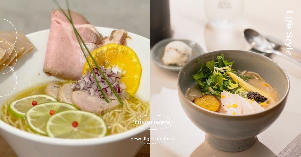 2024夏日必吃台北5間「清爽系」拉麵！柑橘雞白湯超鮮甜、雞湯桑套餐儀式感大勝！ 愛玩妞在台灣、2024台北清爽系拉麵推薦、京都柚子拉麵研究中心、塩琉、湮鯱、柑橘Shinn-Soba、雞湯桑