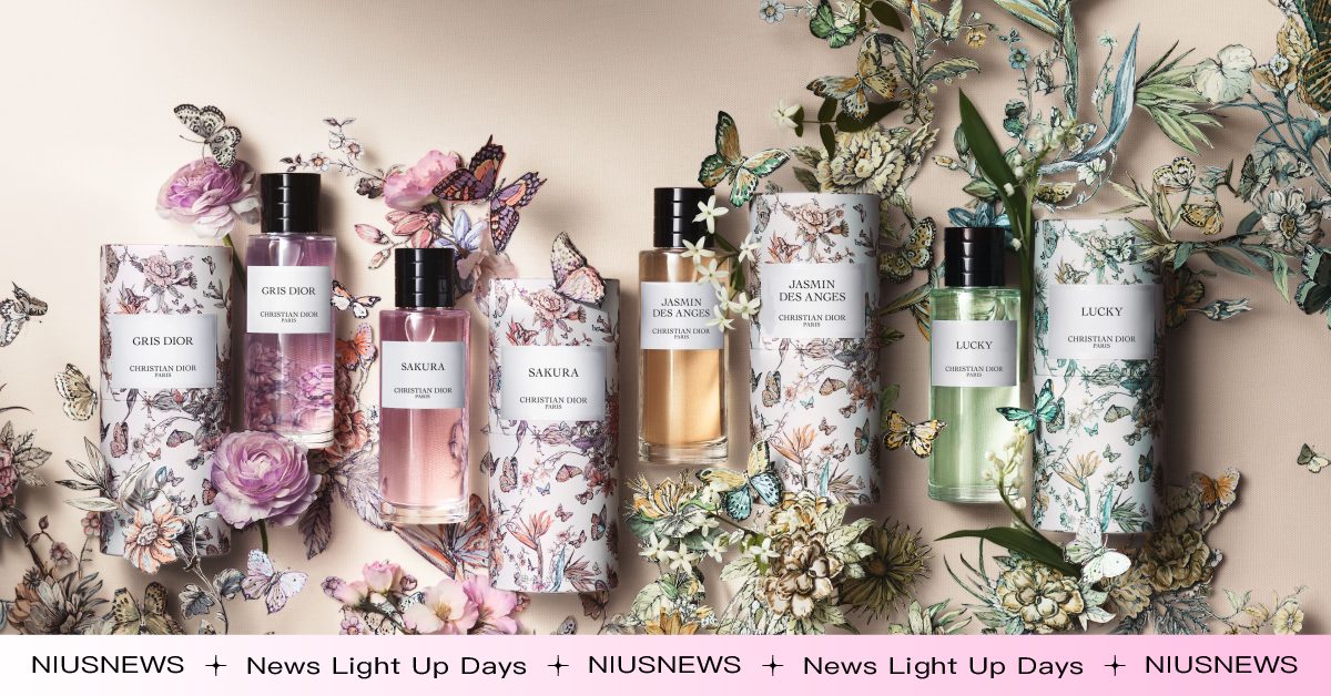 2024年「迪奧香氛世家系列-花園蝶舞限量版」綻放翩翩舞蝶與詩意花卉的浪漫優雅！ 