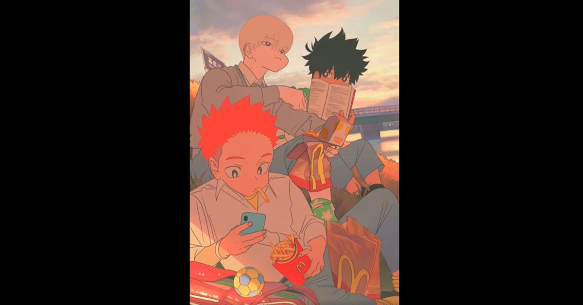 河邊與同學瞎聊，再多年後也忘不掉 麥當勞、麥當勞雞塊、薯條、雞塊薯條餐