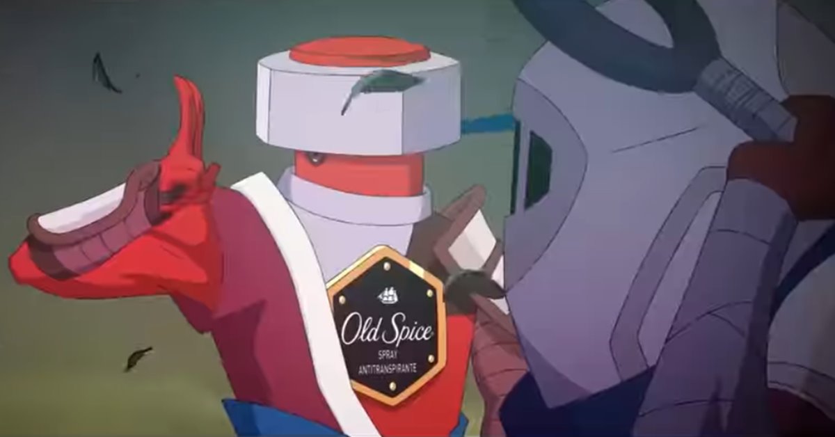Old Spice 戰士，預言中的兩人 Old Spice戰士、Old Spice、除臭、芳香
