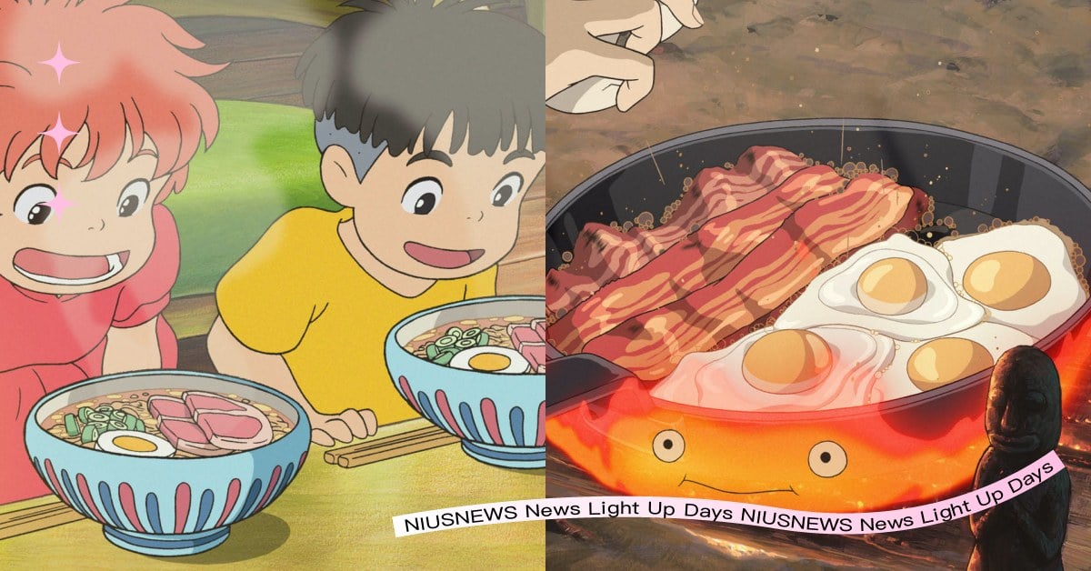 盤點8個經典「吉卜力飯」！《崖上的波妞》 火腿泡麵、《霍爾》油滋滋培根蛋秒開吃！ 吉卜力飯、火腿青蔥泡麵、培根蛋早餐盤、神隱少女、崖上的波妞、來自紅花坂、側耳傾聽、霍爾的移動城堡、貓的報恩、魔女宅急便、天空之城