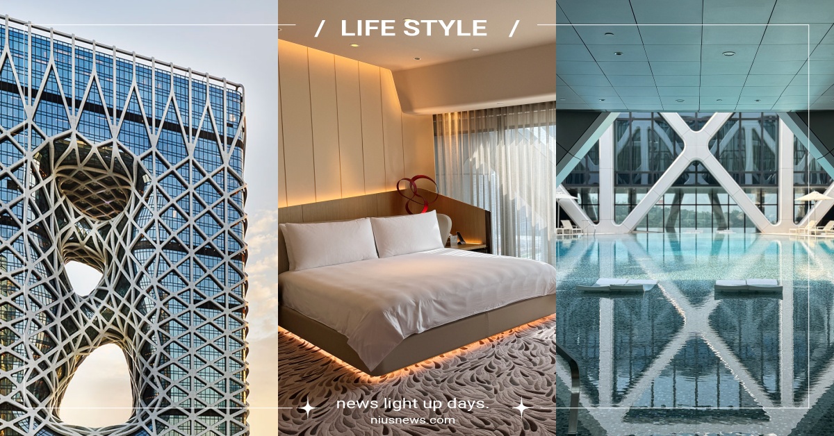 2024澳門五星級酒店推薦「新濠天地摩珀斯」開箱！天際游泳池，札哈哈蒂絕美遺作 2024澳門自由行、澳門酒店推薦、澳門飯店推薦、澳門住宿、新濠天地摩珀斯、摩珀斯酒店、摩珀斯訂房、摩珀斯酒廊