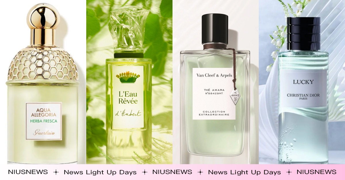 聞起來清新不甜膩！8款夏日消暑「綠葉調香水」推薦，薄荷、蘚苔、羅勒自帶清涼氣息 綠意香水、消暑、降溫、清冷感香水、新品