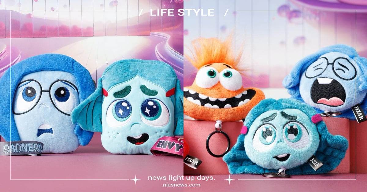 威秀影城《腦筋急轉彎2》8大限量商品開賣！阿焦伸縮吊飾太萌、憂憂手機袋超欠收 腦筋急轉彎2、腦筋急轉彎、腦筋急轉彎聯名、腦筋急轉彎周邊、威秀影城、阿焦、憂憂、阿慕、阿羞、怒怒