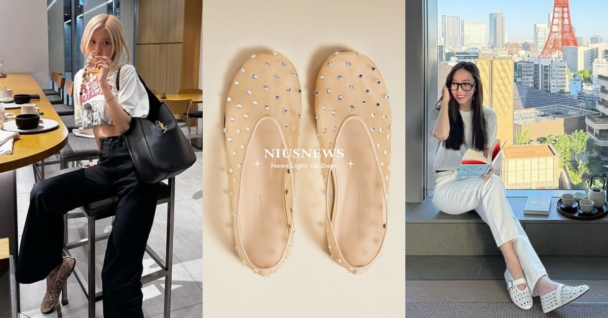 2024夏日5款「精品透視鞋」推薦！ROSÉ熱搜水鑽芭蕾鞋、ALAÏA超舒適 2024精品透視鞋推薦、ROSÉ、Khaite、ALAÏA、Jimmy Choo、LOEWE、Chloé