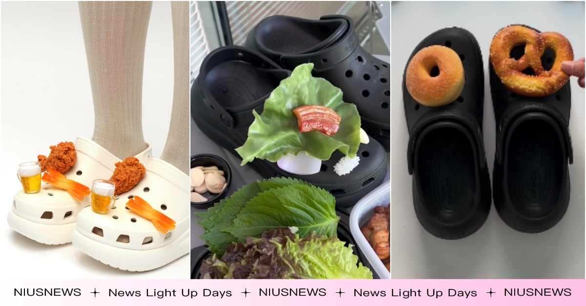 韓牌12款「生菜包肉＋炸雞＋甜甜圈鞋扣」爆熱議！史上最鬧食物球鞋吊飾網笑：看餓了 韓國品牌鞋扣、球鞋吊飾、球鞋鞋扣、球鞋鞋帶裝飾、球鞋鞋帶鞋扣