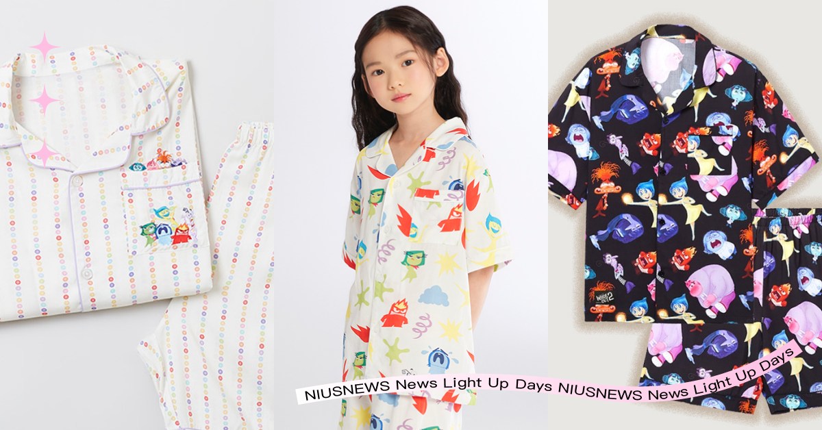 穿上SPAO×《腦筋急轉彎》聯名睡衣做好夢！9大主角、記憶球＆抽象圖案細節滿分！ 腦筋急轉彎、韓國SPAO