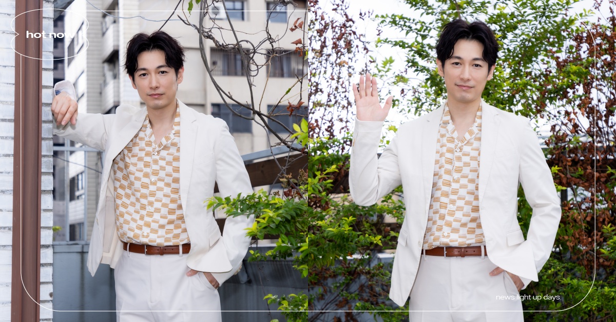 藤岡靛感謝台灣給機會！登高雄巨蛋直呼好爽、愛上貢丸湯稱沒有香菜少靈魂 藤岡靛、藤岡靛台劇、藤岡靛日劇、誰是被害者、妞專訪