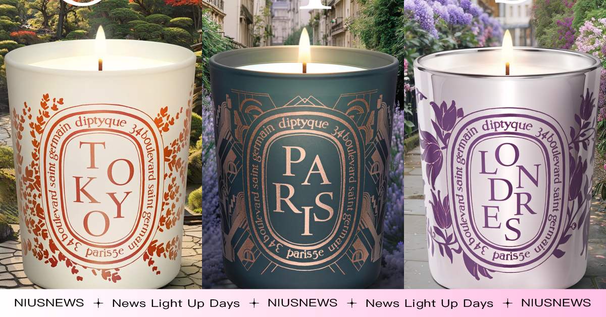 台灣限時開賣7天！Diptyque城市香氛蠟燭系列11款香味介紹，錯過要再等一年 香氛蠟燭、蠟燭、香氛、城市限定、Diptyque、 城市香氛蠟燭系列