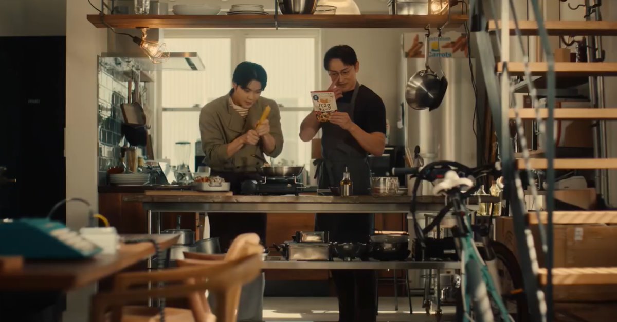 山本耕史親下廚，義大利麵端上桌！ 山本耕史、義大利麵調理塊、味之素