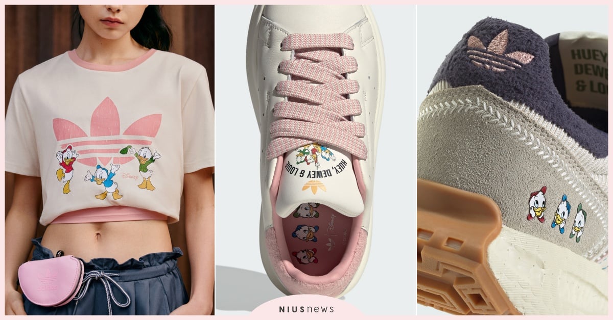 adidas迪士尼聯名14款「唐老鴨家族草莓粉雲朵鞋」台灣開賣！3姪兒小鴨藏鞋裡 adidasOriginals迪士尼、唐老鴨90週年、adidas迪士尼、adidas迪士尼聯名、adidas迪士尼小飛象、迪士尼小飛象聯名、adidas唐老鴨姪兒、唐老鴨聯名鞋、迪士尼聯名球鞋、唐老鴨聯名、唐老鴨姪兒球鞋、唐老鴨球鞋、唐老鴨衣服、2024卡通聯名鞋推薦