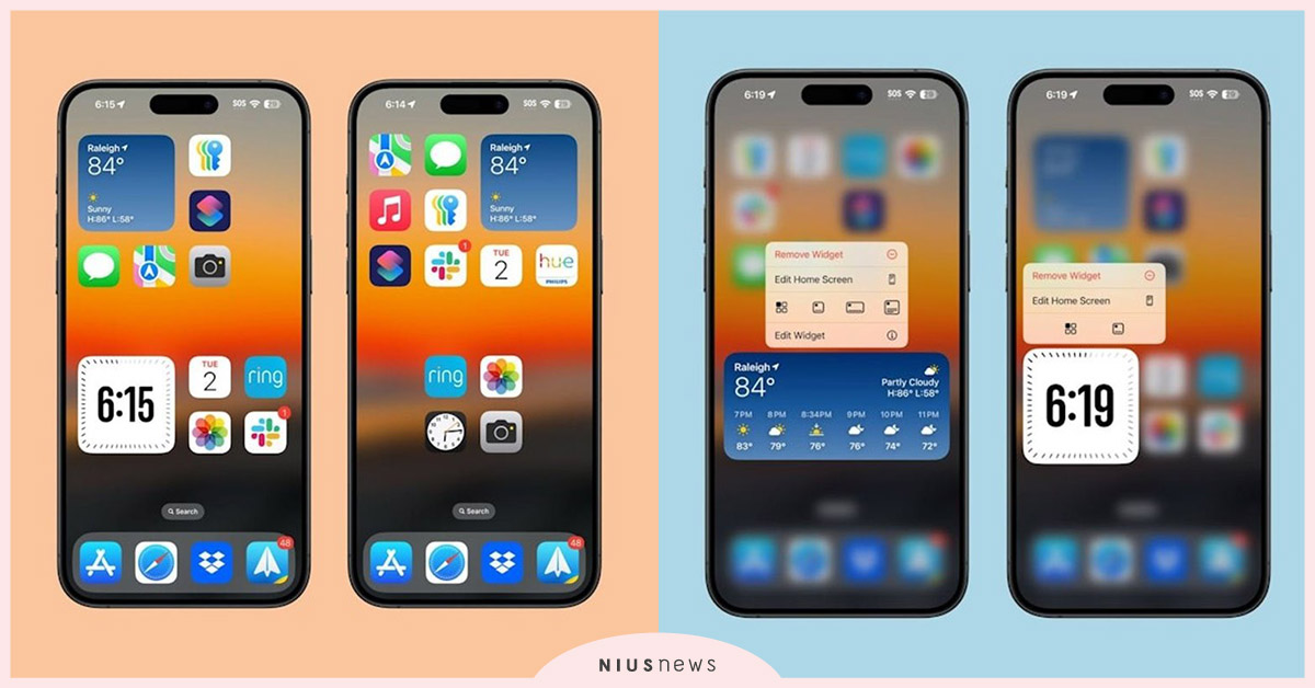 iOS 18自由度超高10玩法設定！icon重新排列還能隱藏、色調統一改色？ iOS 18、主畫面、鎖定畫面、自訂玩法、AI 功能