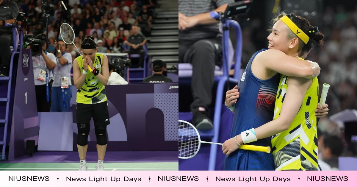 感動哭！依瑟儂讚戴資穎「你一直是我的鏡子」，戴資穎：「希望依瑟儂能一直贏到最後」 戴資穎、依瑟儂、巴黎奧運、奧運、女單小組