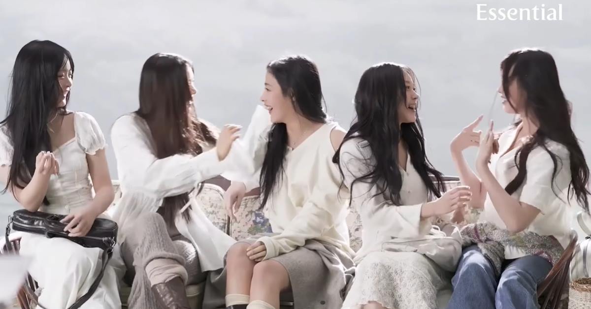 NewJeans 的早晨 ，像泡泡糖一樣甜蜜 Essential、NewJeans、逸萱秀、洗髮精