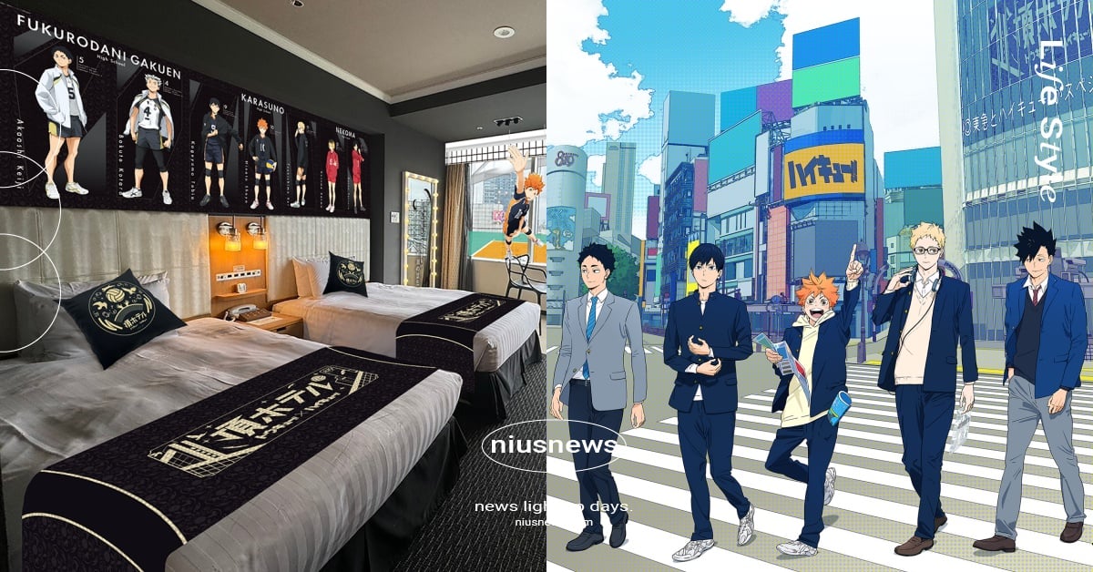 《排球少年》主題飯店東京開幕！日向＆影山限定房卡好欠收、音駒義大利麵必吃 排球少年、排球少年主題飯店、排球少年飯店、東急卓越大飯店、東京澀谷