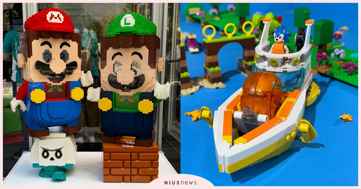 4大樂高闖關活動免費入場！信義區快閃13天，瑪利歐兄弟大型裝置打卡點 樂高、lego、樂高遊戲拼砌試煉場、遠百信義A13、瑪利歐兄弟、音速小子、Minecraft麥塊、動物森友會、黃彥智