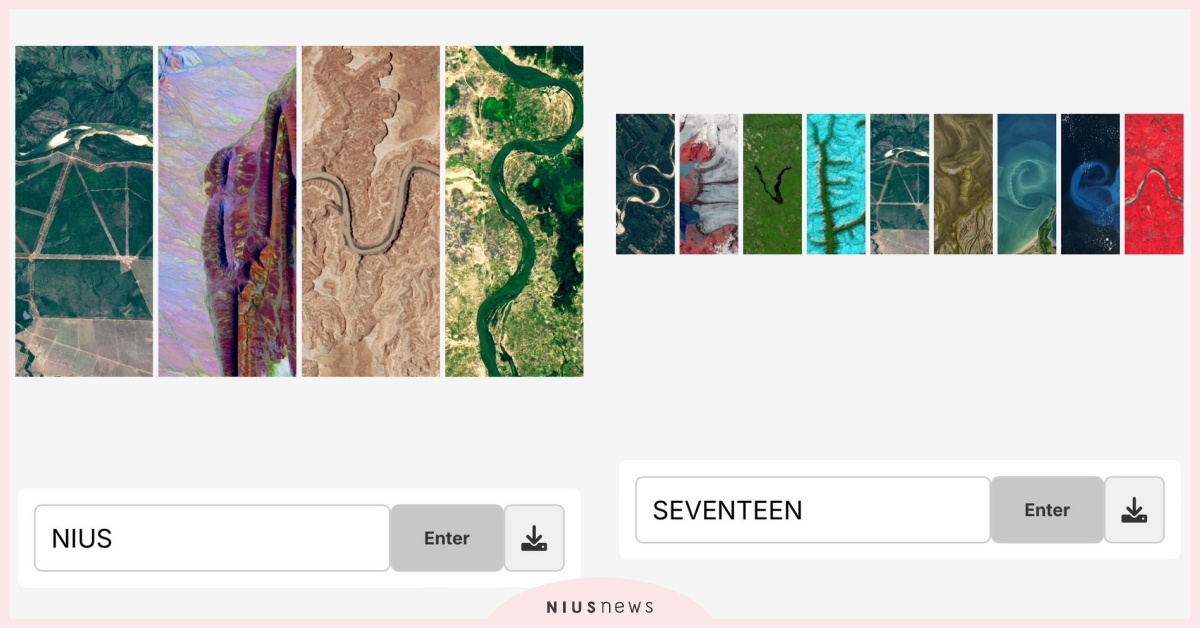 IG瘋玩「NASA英文名字」陸地衛星地圖！快來看看形成你姓名的專屬地表 NASA英文名字、陸地衛星地圖、Your Name In Landsat、美國國家航空暨太空總署