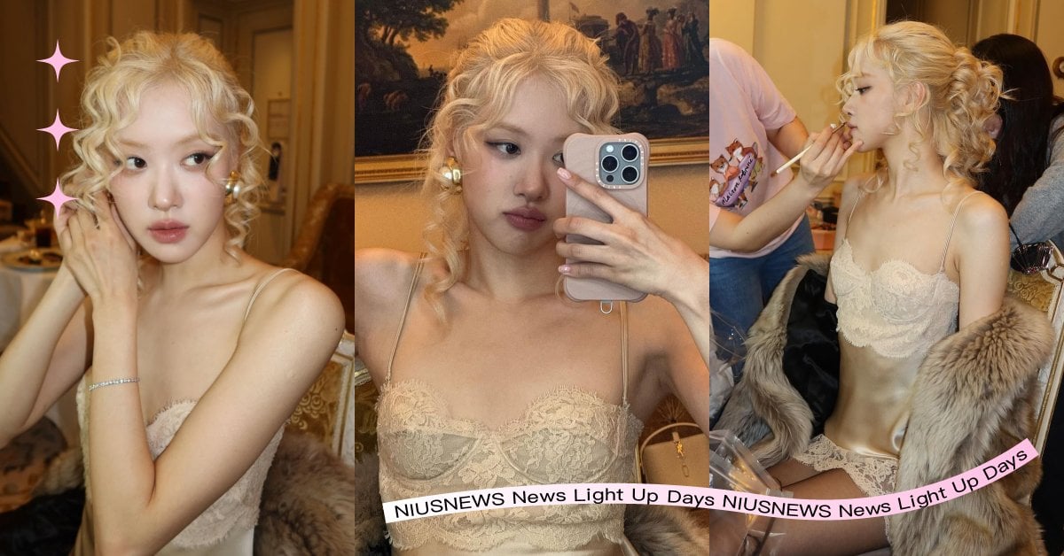 Rosé巴黎時裝週辣出新高度！泡麵捲髮型化身復古女伶，盤點5個美出圈「金髮髮型」 時裝週、髮型、BLACKPINK、Rosé、