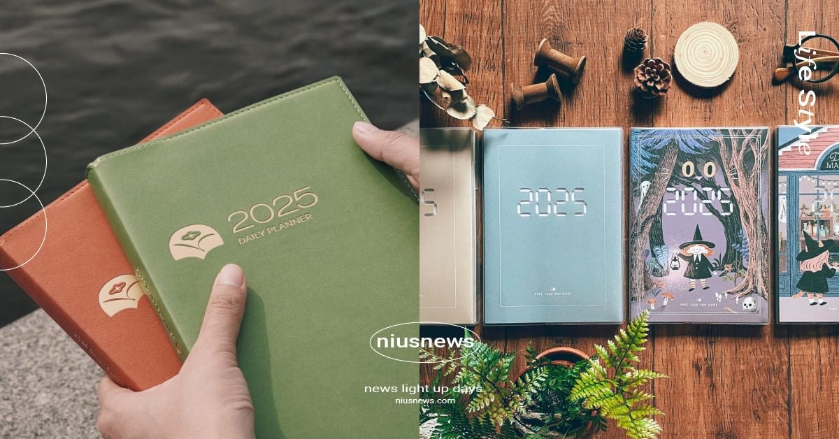 J人必收！6款2025手帳＆日曆推薦！日記與計劃表合而為一，輕鬆安排每月行程 手帳日曆、2025手帳、2025手帳推薦、2025日曆、2025日曆推薦、J型人、MBTI