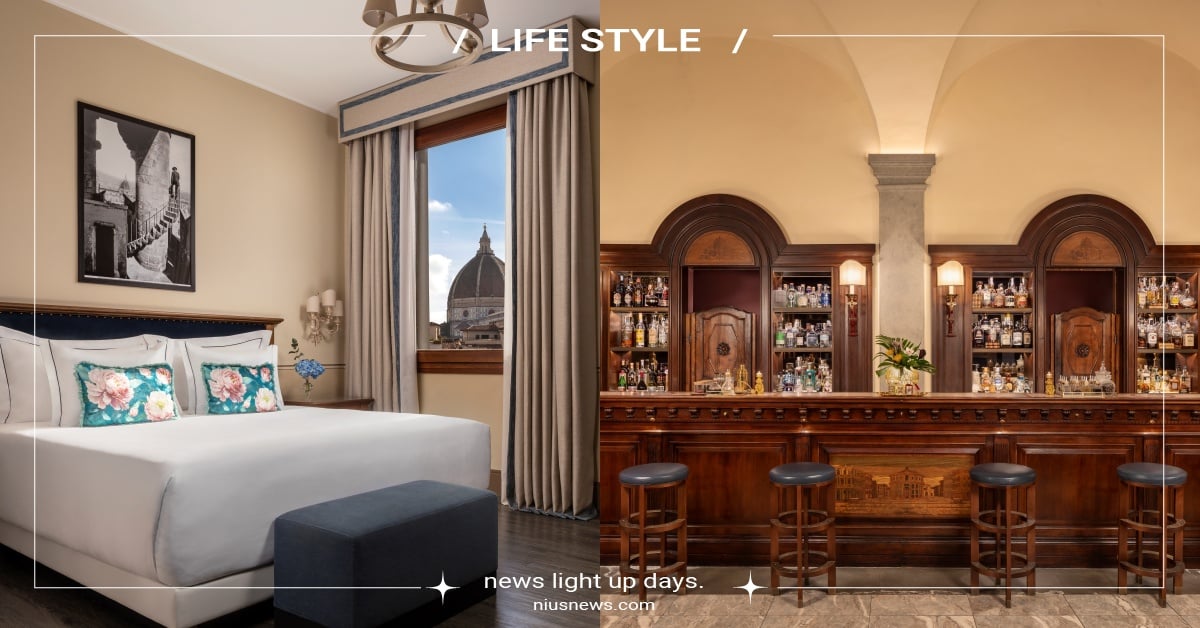 義大利「佛羅倫斯加迪宮緹沃麗酒店」10大開幕亮點！16世紀文藝復興宮殿華麗變身 佛羅倫斯加迪宮緹沃麗酒店、Tivoli Palazzo Gaddi Firenze Hotel、佛羅倫斯景點、義大利旅遊、義大利酒店、義大利飯店