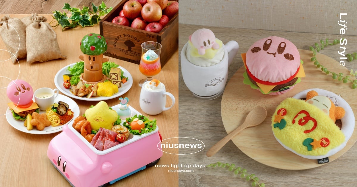 《星之卡比》咖啡廳插旗大阪！卡比車車美食餐盤太欠吃、超巨大漢堡靠枕好勸敗 星之卡比、星之卡比咖啡廳、星之卡比周邊、星之卡比美食、星之卡比專賣店、大阪星之卡比咖啡廳、大阪心斎橋