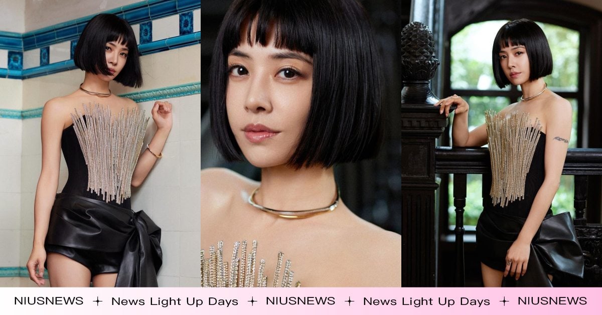 完美特務J回來了！蔡依林新造型「波波頭」狂曬美照，久違全黑短髮+眉上瀏海超逆齡 蔡依林、眉上瀏海、女星髮型、髮型圖鑑、短髮、Jolin、