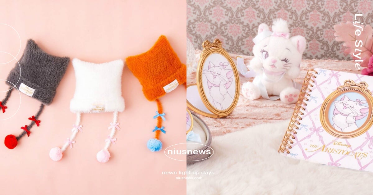 東京迪士尼「瑪麗貓」周邊開賣！貓耳毛帽＆泡泡襪套可愛爆擊、療癒坐姿玩偶必收藏 東京迪士尼、東京迪士尼樂園、東京迪士尼周邊、瑪麗貓周邊、日本迪士尼、瑪麗貓貓耳毛帽、瑪麗貓泡泡襪套