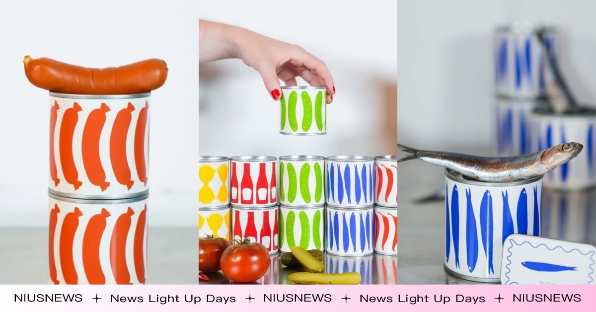 竟然有海鹽沙丁魚！西班牙超有梗「美食風味罐頭蠟燭」to:from登台，點燃後飄肉桂蘋果派、茴香臘腸食物香 蠟燭、香氛蠟燭、美食調、西班牙品牌、to:from、新品牌登台、Wenzday溫暖過日子、罐頭