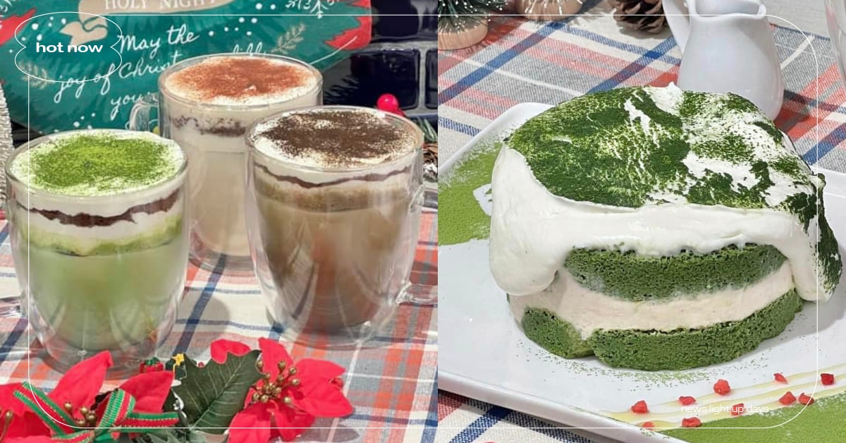 辻利茶舗推4款提拉米蘇新品！超狂瀑布「雪霜抹茶提拉米蘇」視覺驚豔，3飲品味道濃郁必喝 辻利茶舗、冬季、提拉米蘇、提拉米蘇抹茶拿鐵
