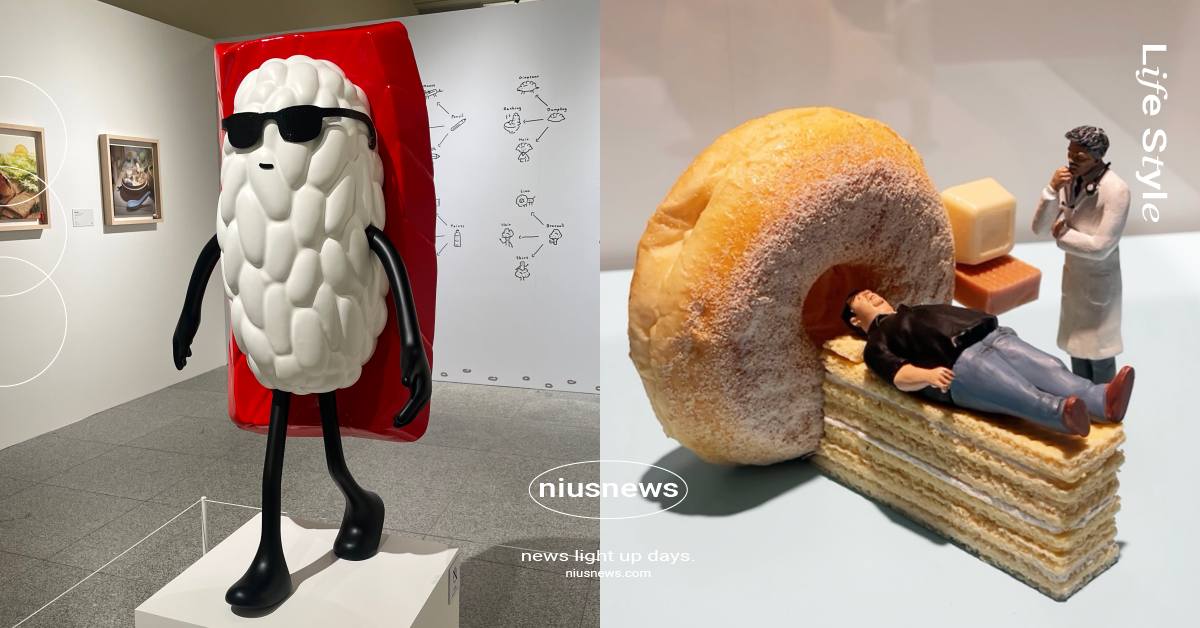 2025年《田中達也特展》12大亮點！160組新作首次登台，麵包沙發＆眼鏡自行車必打卡 田中達也、田中達也特展、田中達也微型展、田中達也特展大師眼中的微型组合、壽司買衣服