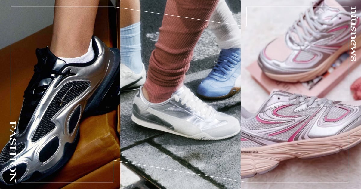 2025蛇年9雙「閃亮亮銀色球鞋」推薦！PUMA珍珠光薄底鞋、NIKE全新厚底爆紅預定 NB740、NB銀色鞋、NIKE銀色鞋、PUMA銀色鞋、UNDERARMOUR銀色鞋、韓素希同款鞋、銀色球鞋、2024聯名球鞋、adidas銀色鞋、adidas跆拳道、NB聯名GANNI、GANNI鞋款、NB銀色鞋、FILA銀色鞋、ASICS銀色鞋、TAEKWONDO銀色鞋