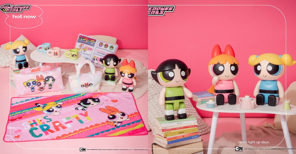 全家推5款「飛天小女警」周邊！「造型存錢筒」精緻必收藏，「書本抱枕毯」模樣萌翻 全家、飛天小女警、周邊、居家小物、三麗鷗