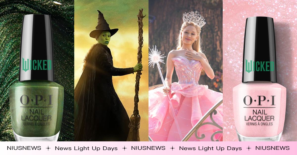 指彩控要收！《魔法壞女巫》×OPI推20款女巫聯名指甲油，好女巫「格琳達」粉紅夢幻糖果色超美 OPI、聯名、WICKED魔法壞女巫