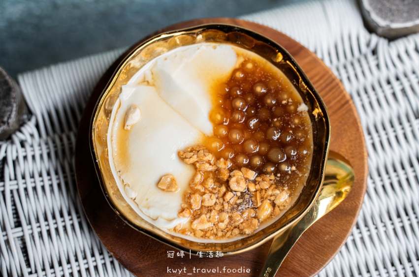 手工製作日式豆花，充滿台灣味的絹豆花，入口即化，大安區下午茶_菜單 