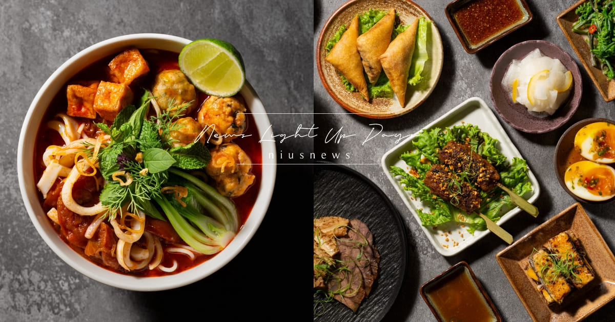 米其林星廚打造新亞洲麵吧「LITTLE LAM」進駐春大直！亞洲風味麵食＋小菜一次嚐，必吃「蕃茄海鮮米線」鮮香帶勁 LITTLE LAM NOODLE BAR、春大直、大直亞洲麵食、海鮮米線