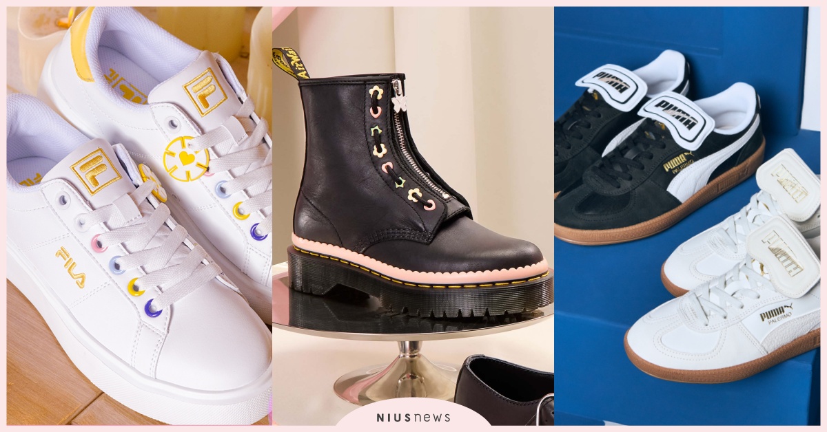 2025情人節限定5款「甜酷休閒鞋」推薦！粉紅愛心馬丁靴、PUMA黑白真愛CP鞋超閃 情人節限定鞋、情人節靴子、情人節限定運動鞋、情侶鞋、情侶運動鞋