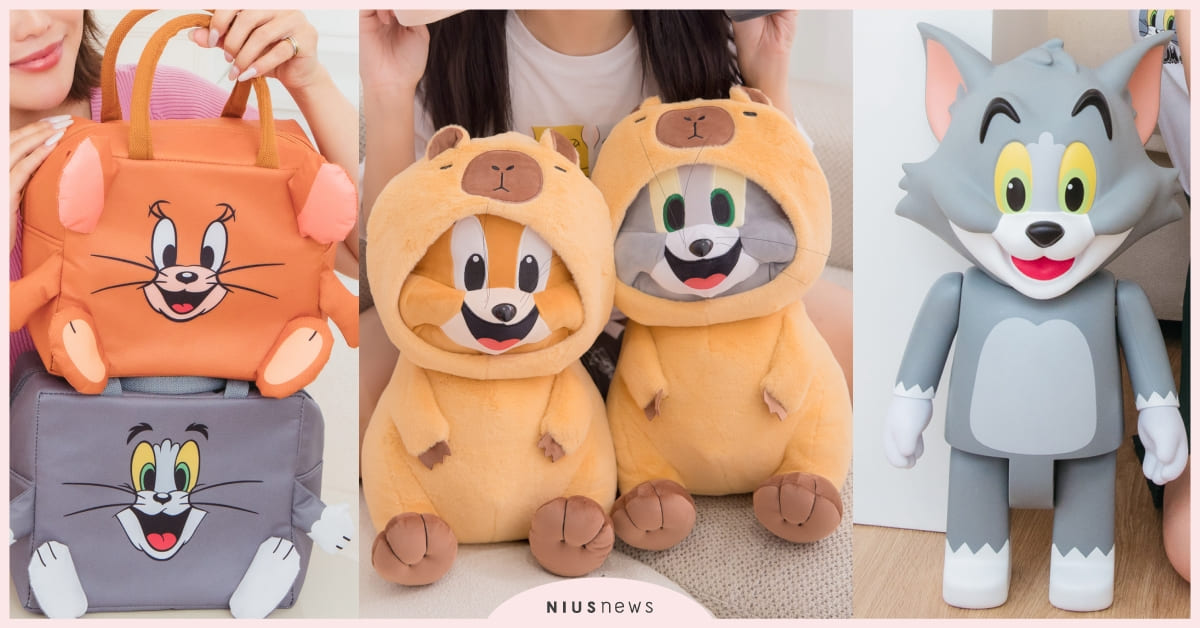 7-11推50款「TOM&JERRY」周邊！湯姆貓變身絨毛娃娃、大存錢筒萌翻，動畫場景盲盒經典必收 7-11、TOM&JERRY、TOM&JERRY文具、TOM&JERRY娃娃