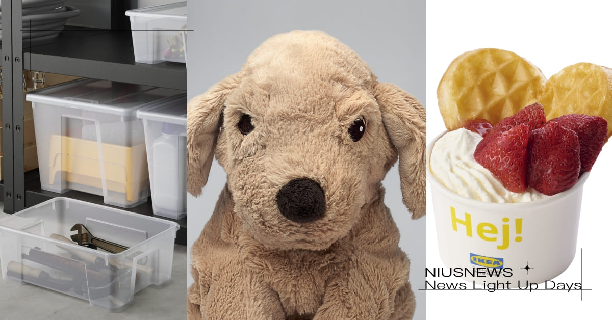IKEA公布2024年「五星好評家飾TOP 5」！人體工學枕、玩偶都上榜，加碼祭草莓季限定餐點 IKEA、2024好評家飾TOP5、家飾、枕頭、收納盒