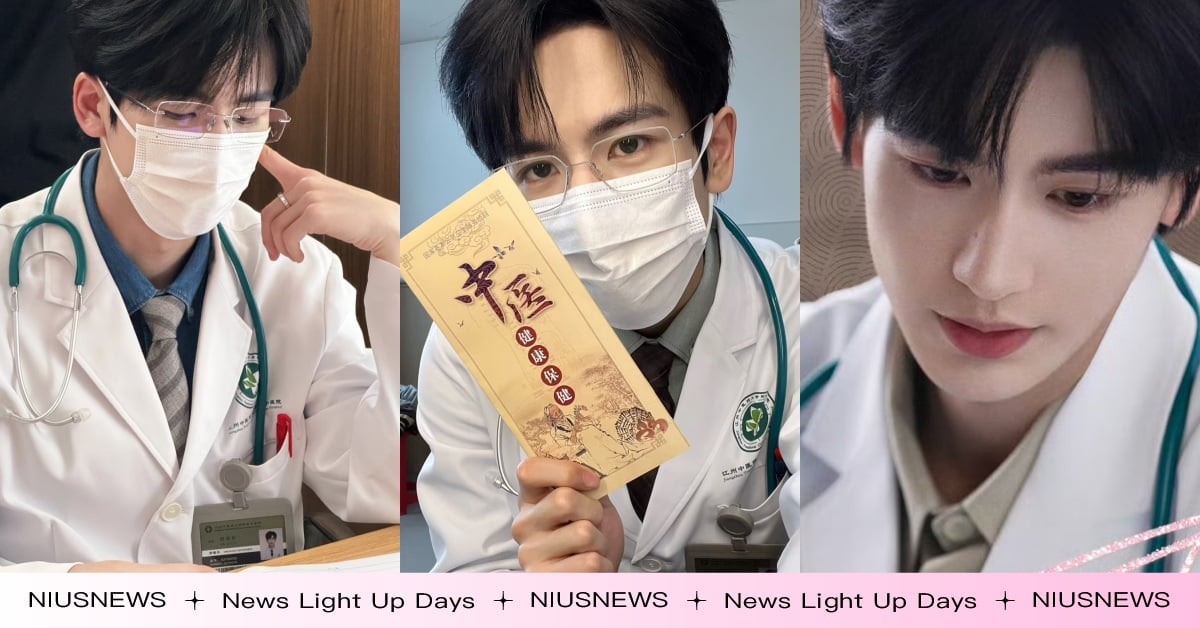 陸劇《愛你》張凌赫穿白袍化身暖男帥中醫！曾胖到100公斤告白被拒，4個月甩24公斤減肥秘訣公開 張凌赫、陸劇、男星減肥、男星瘦身、愛你