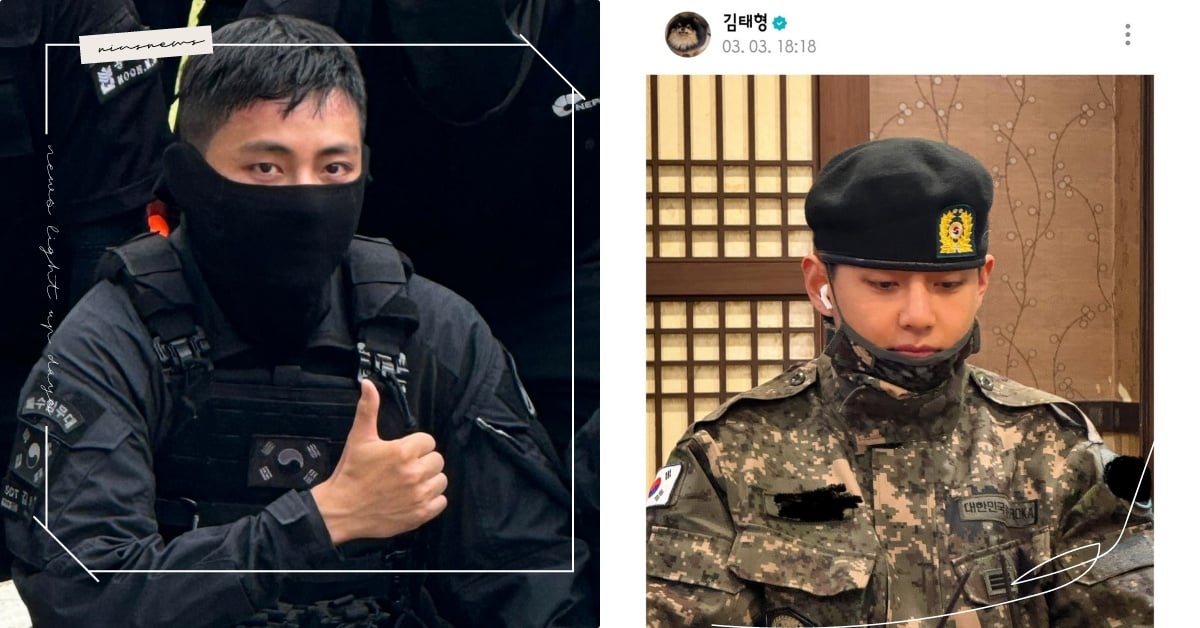 防彈Ｖ自爆「進特種部隊傷到肋骨」！退伍前99天軍服近況照曝光，自信喊話：減肥中 防彈V當兵、防彈少年團當兵、防彈V退伍、防彈V近況、防彈V受傷