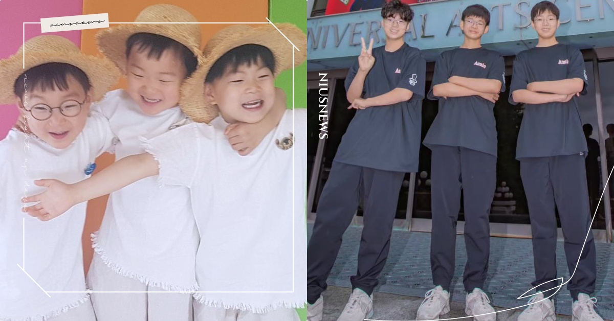 《超人回來了》三胞胎民國「國一身高180CM」！預估抽高破190CM，近況公開網驚呆 三胞胎身高、劉QUIZ三胞胎、劉QUIZ大韓民國萬歲、大韓民國萬歲綜藝、大韓民國萬歲小學