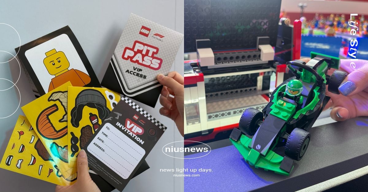 樂高「賽車手訓練基地」信義開跑！四大核心訓練關卡必玩、1:1樂高F1賓士賽車模型空降 樂高、樂高賽車手訓練基地、樂高快閃、樂高快閃活動、樂高統一時代百貨台北店