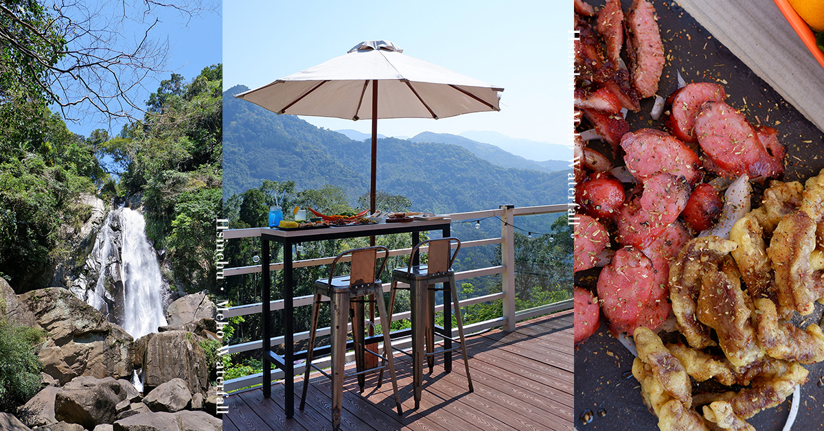 走進原始山林感受芬多精的洗禮  秘境中 享受原民特色美食  梅后秘境-梅后蔓瀑布 