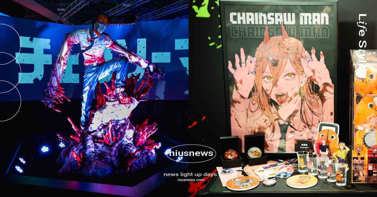 《鏈鋸人動畫展》台北三創登場！4大等身模型震撼亮相、700件動畫原稿設定全公開 鏈鋸人、鏈鋸人動畫展、鏈鋸人動畫展台北、鏈鋸人動畫展台灣、台北三創