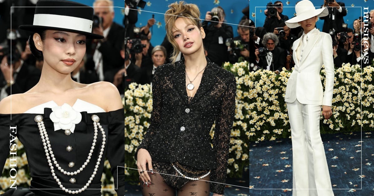 2025「Met Gala四大亮點」褲裝女王是誰？Jennie香奈兒連身褲、Lisa「單穿內褲」高辣熱潮回鍋 2025MetGala、MetGala韓星、MetGala西裝、MetGala晚宴、BLACKPINKMetGala