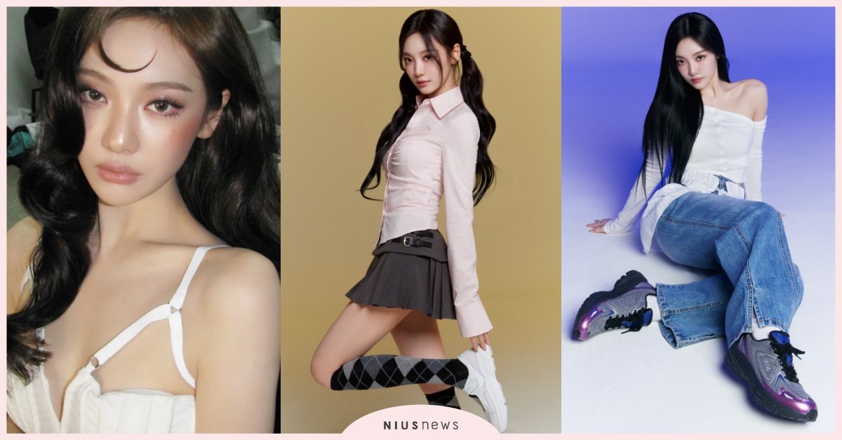 aespa寧寧3大「同款FILA厚底鞋」台灣開賣！運動風瑪莉珍、Y3K金屬紫跑鞋必收 aespa寧寧、aespa寧寧鞋款、aespa寧寧代言、韓星厚底鞋、FILA厚底鞋