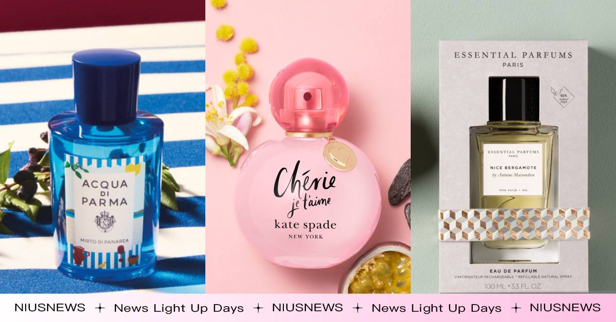 清新耐聞不甜膩！2025夏日好感系10款「花果香香水」推薦，青檸茉莉、柑橘玫瑰回頭率超高 香水、花果香、Essential Parfums、ACQUA DI PARMA、KATE SPADE